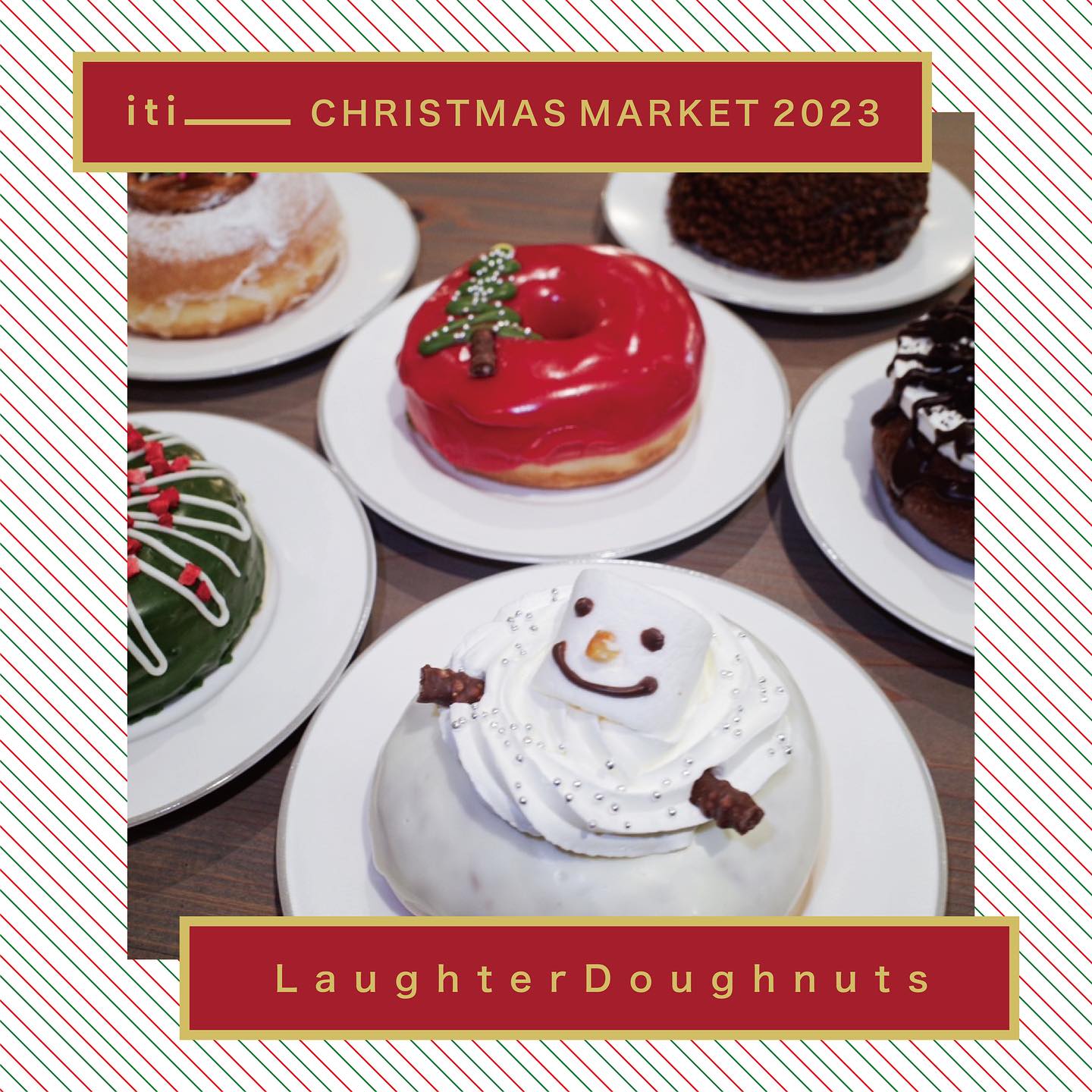 Laughter Doughnutsさんからクリスマス期間限定ドーナツが発売！