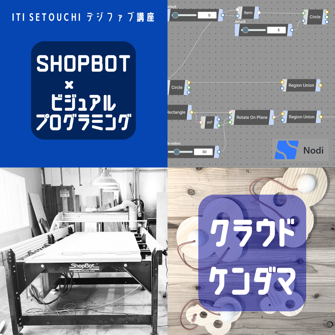5/3 (sat) SHOPBOT × ビジュアルプログラミング
