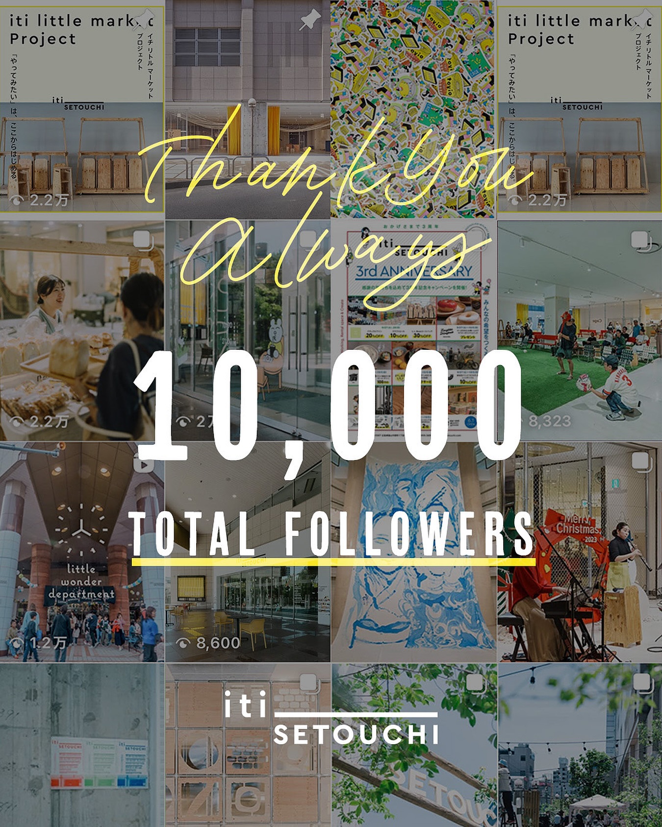 10,000 followers💛Thank you always！